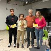 Elisa Brocard e Filippo Agostinacchio diventano soci onorari di Fiab Aosta à Vélo.