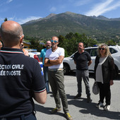 Un momento della verifica