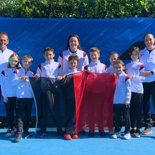 Da sn: Paonessa, Crimiti, Mosca Marc, Petacchi, Fristachi, Bionaz, Pettenon, Pomat Armand, Paternolli, Stan