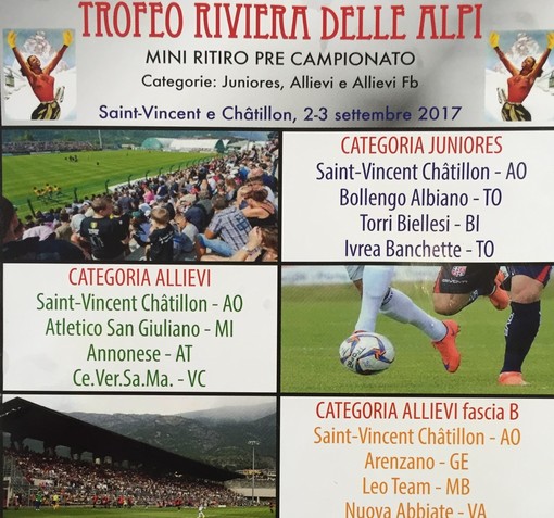 Calcio: Banchette, Arenzano e San Giuliano conquistano primo Trofeo Riviera delle Alpi per categorie