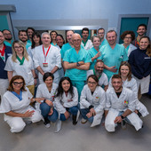 L' équipe di Fisica sanitaria e di Radiologia