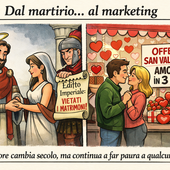 Oggi è San Valentino, tra martiri, lettere d’amore e cioccolatini