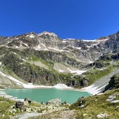 Il lago San Grato